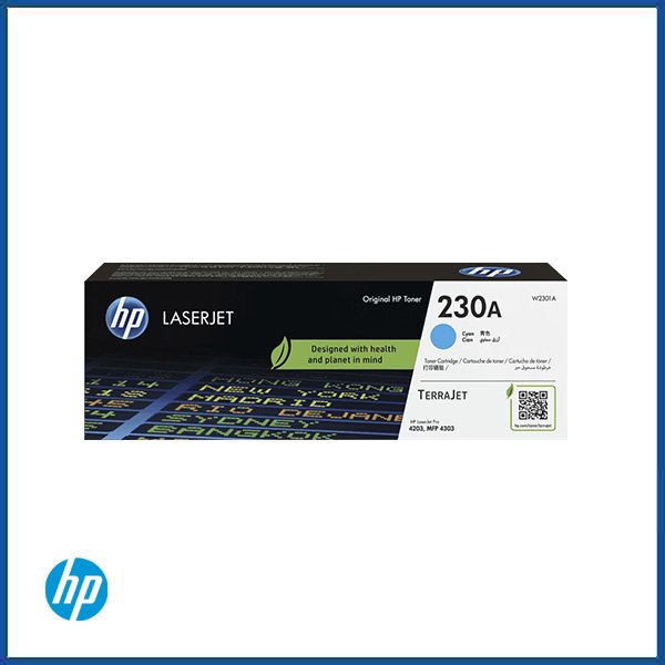 HP 230A Cyan Original Toner Cartridge – W2301A in Qatar